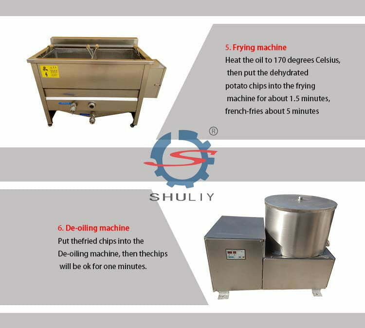 potato chips making machine