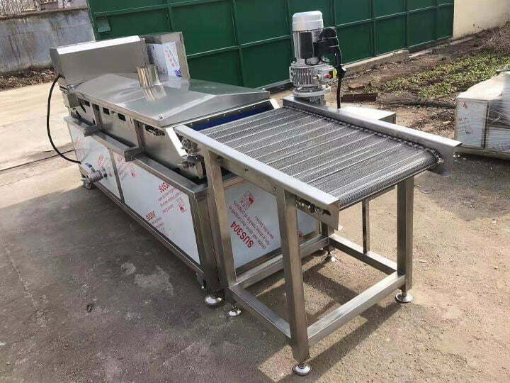 Chips frying machine details