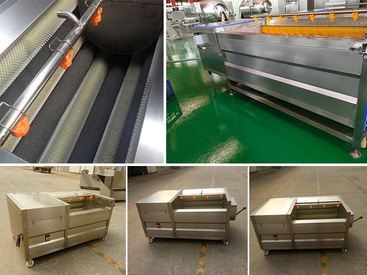 Brush Ginger Peeling Machine Sold To Sri Lanka 1 Ginger peeling machine sold to sri lanka