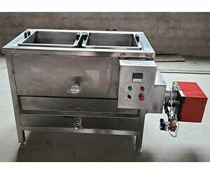 Mesin penggoreng gas 100kg