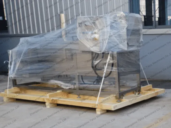 Fixing and installation of the deep fryer