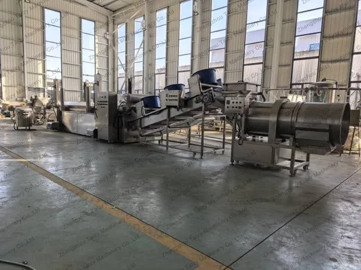 French Fries Line Solution For A Mexican Startup Project 2 Линия по производству картофеля фри