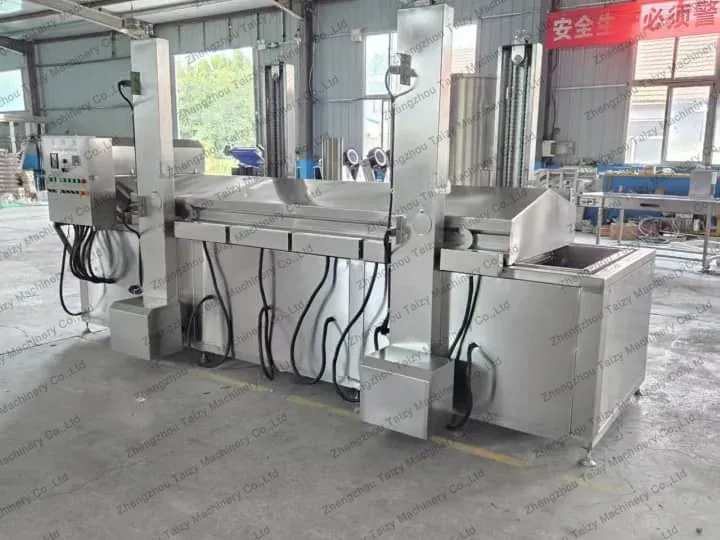 Banana chips frying machine