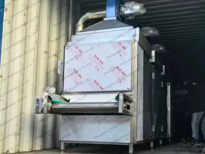 Kenya Client Orders Hot Air Dryer For French Fries Line 2 Hot air dryer