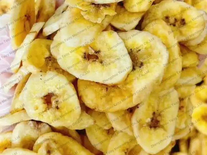 Закуски из банановых чипсов