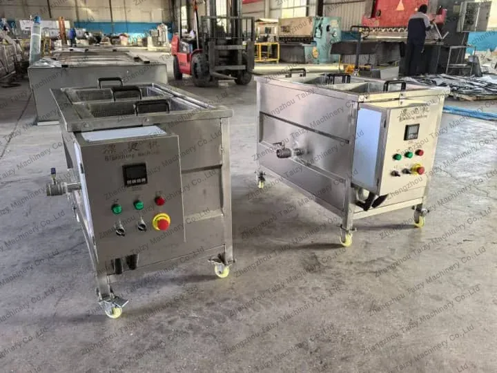 Промышленная машина для бланшировки