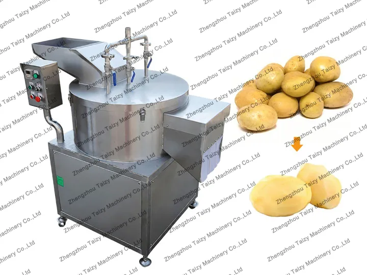 potato peeling machine